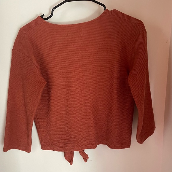 Madewell Size Small Cropped Long Sleeve - Picture 3 of 3